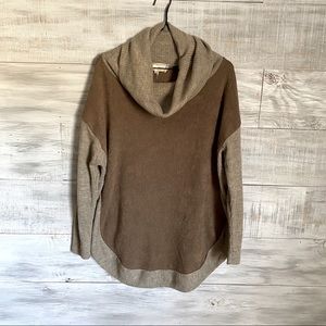 a’ reve Brown Cowl Neck Sweater